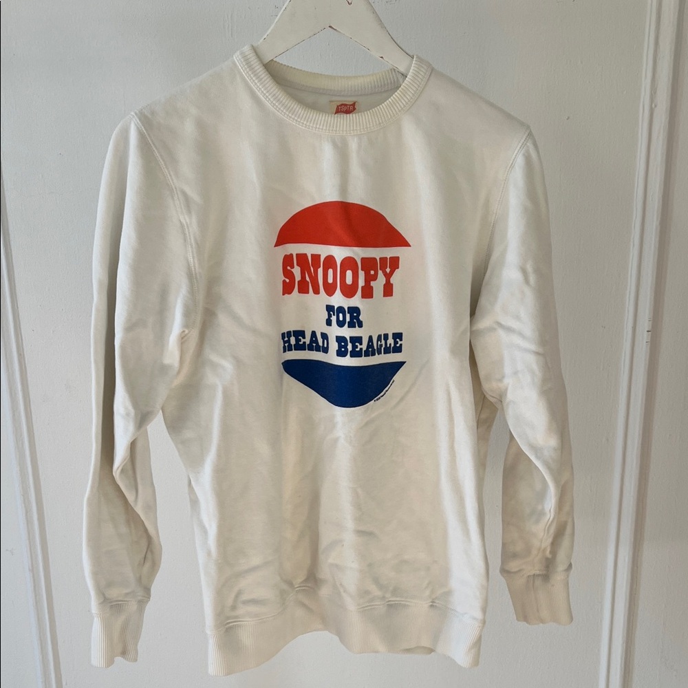 Snoopy White Sweater